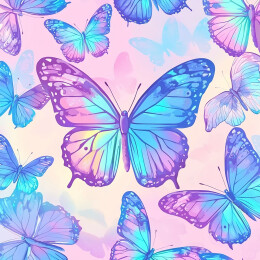 梦幻蝴蝶图案