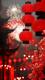 节日红灯笼