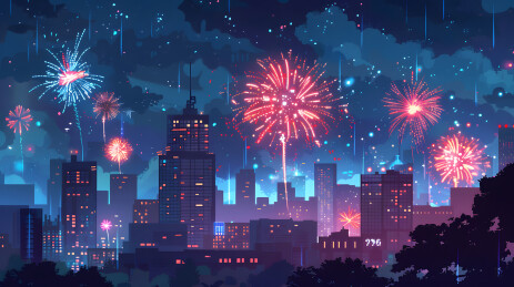 新年快乐氛围壁纸