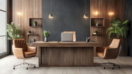 豪华总裁办公室内部