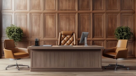 豪华总裁办公室内部