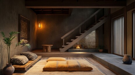 豪华别墅温馨客厅