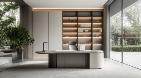 豪华总裁办公室内部