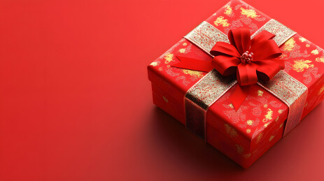 中国风红色礼盒