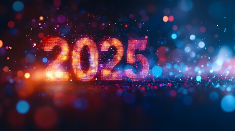 科技感未来感2025艺术数字海报