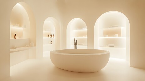 优雅舒适的室内布置家具简约而温馨