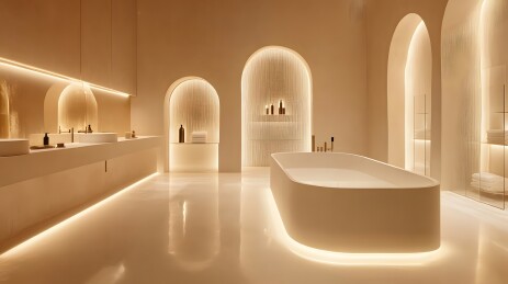 优雅舒适的室内布置家具简约而温馨