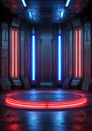 科技感展台背景