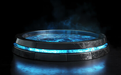 科技感展台背景