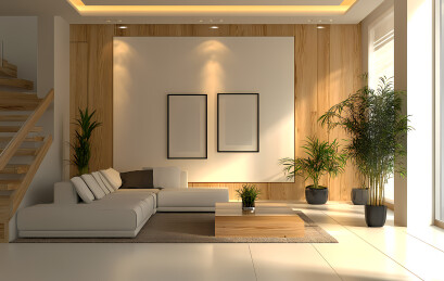 现代室内空间样板间