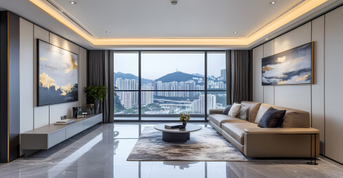 现代室内空间样板间