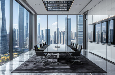 高级的办公场景