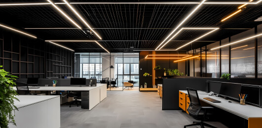 高级的办公场景