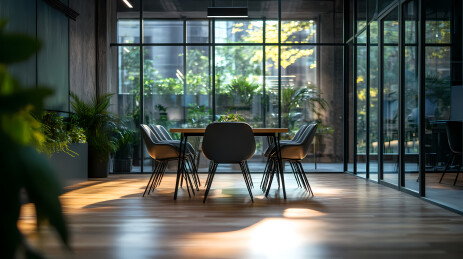 高级的办公场景