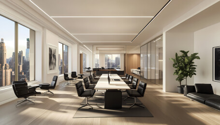 高级的办公场景