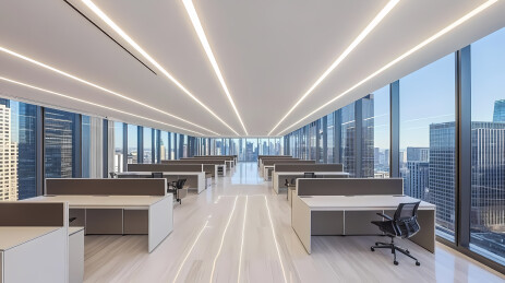 高级的办公场景