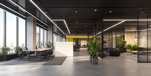 高级的办公场景