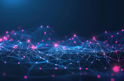 抽象科技概念抽象背景图