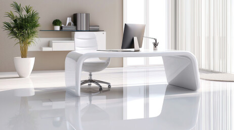 豪华办公室室内设计3D渲染