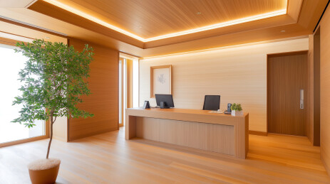 豪华办公室室内设计3D渲染