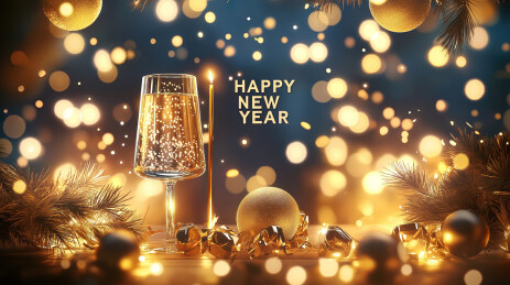 happy new year新年海报