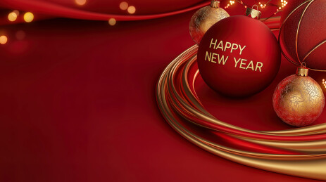 中国新年happy new year海报