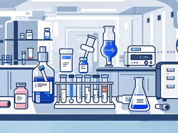 生物医药基因工程插画配图