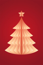 圣诞节圣诞树插画