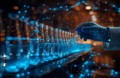 实验室里正在做实验的科学家