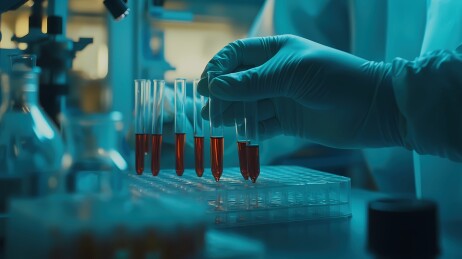 实验室取样场景