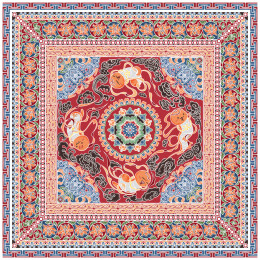 蛇年敦煌藻井纹样插图