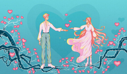 情人节插画
