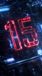 3D立体倒计时数字