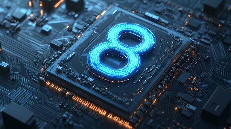 3D立体倒计时数字