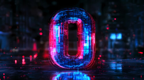3D立体倒计时数字