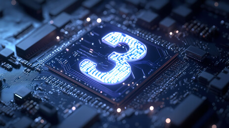 3D立体倒计时数字
