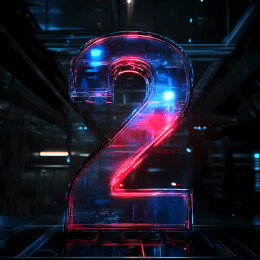 3D立体倒计时数字