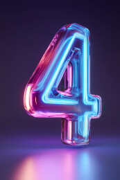 3D立体倒计时数字