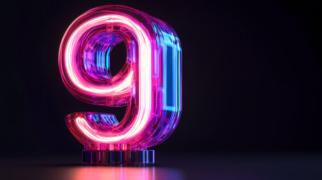 3D立体倒计时数字
