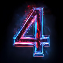 3D立体倒计时数字