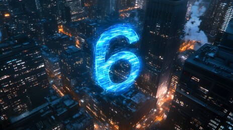 夜空下的数字
