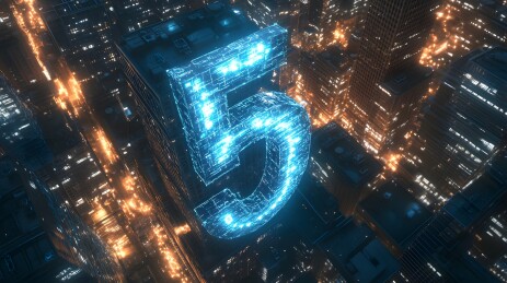 夜空下的数字