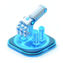 自动化科技3D毛玻璃质感icon