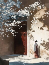 春日女子古建筑静默