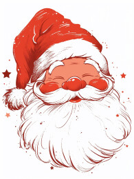 圣诞节圣诞老人插画