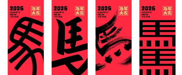 马中式传统艺术字