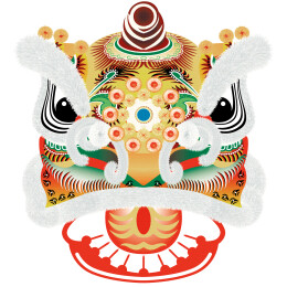 近现代广东佛山刘备狮头