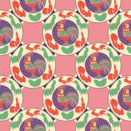 十二生肖图案酉鸡