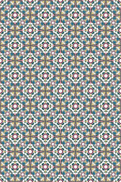 花开富贵牡丹连钱纹