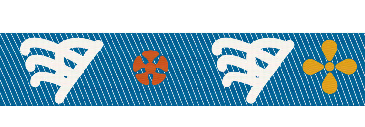 落花流水纹纹样